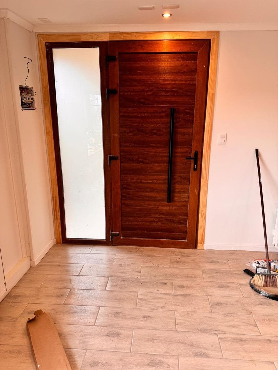Puertas de PVC y vidrio